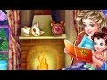 Disney Принцесса Игры—Барби Мамочка читает у камина—Мультик Онлайн Видео Игры ...