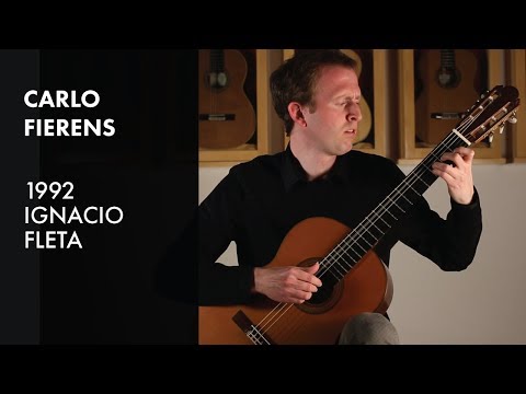 Carlo Fierens plays 1992 Ignacio Fleta - Tedesco Sonata Op. 77