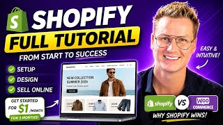 How To Create A Shopify Store 2026 | Complete Ecommerce Tutorial For Beginners