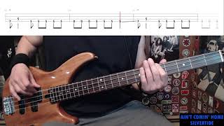 Ain't Comin' Home by Silvertide - Bass Cover with Tabs Play-Along