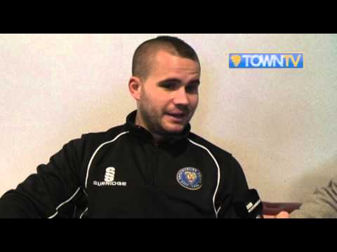 James Wesolowski pre Hartlepool United home 1415 - Town TV