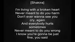 Black M &amp; Shakira    Comme Moi  Vidéo Lyrics  Paroles