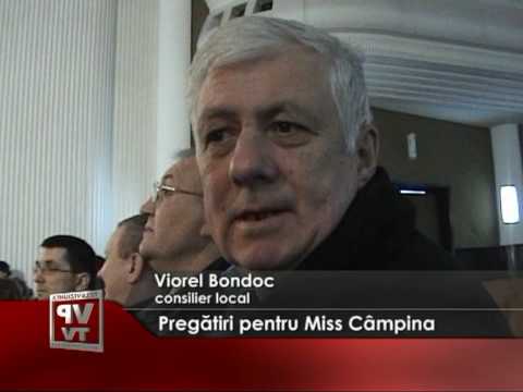 Pregatiri pentru Miss Câmpina