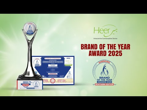 Heer Wins 'Emerging Brand of the Year Award 2025’ | IUD Device Category