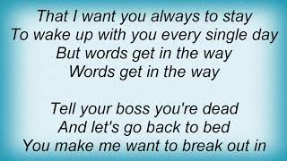 Jewel - Words Get In The Way Lyrics