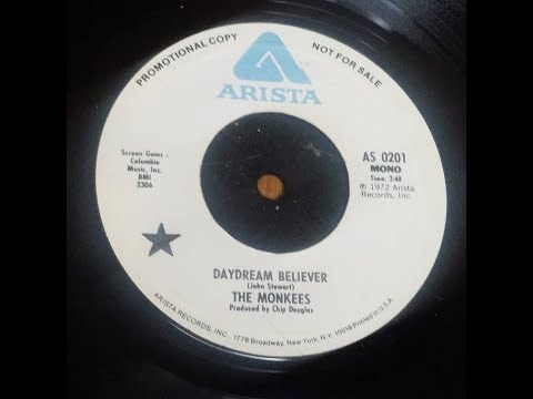 The Monkees - Daydream Believer (Promo 45 in Mono)