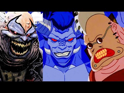 10 Grotesquely Frightening Cartoon Villains  - Backstories Explored In  Detail