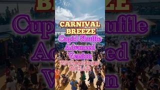 Carnival Breeze Sailaway party Cupid Shuffle Advanced Version with Cruise Director Sinclair