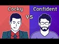 Confident Vs Cocky Animated