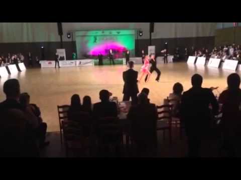 Artūrs Freimanis un Žaklīna Sola LA čempionāts 2015 samba s