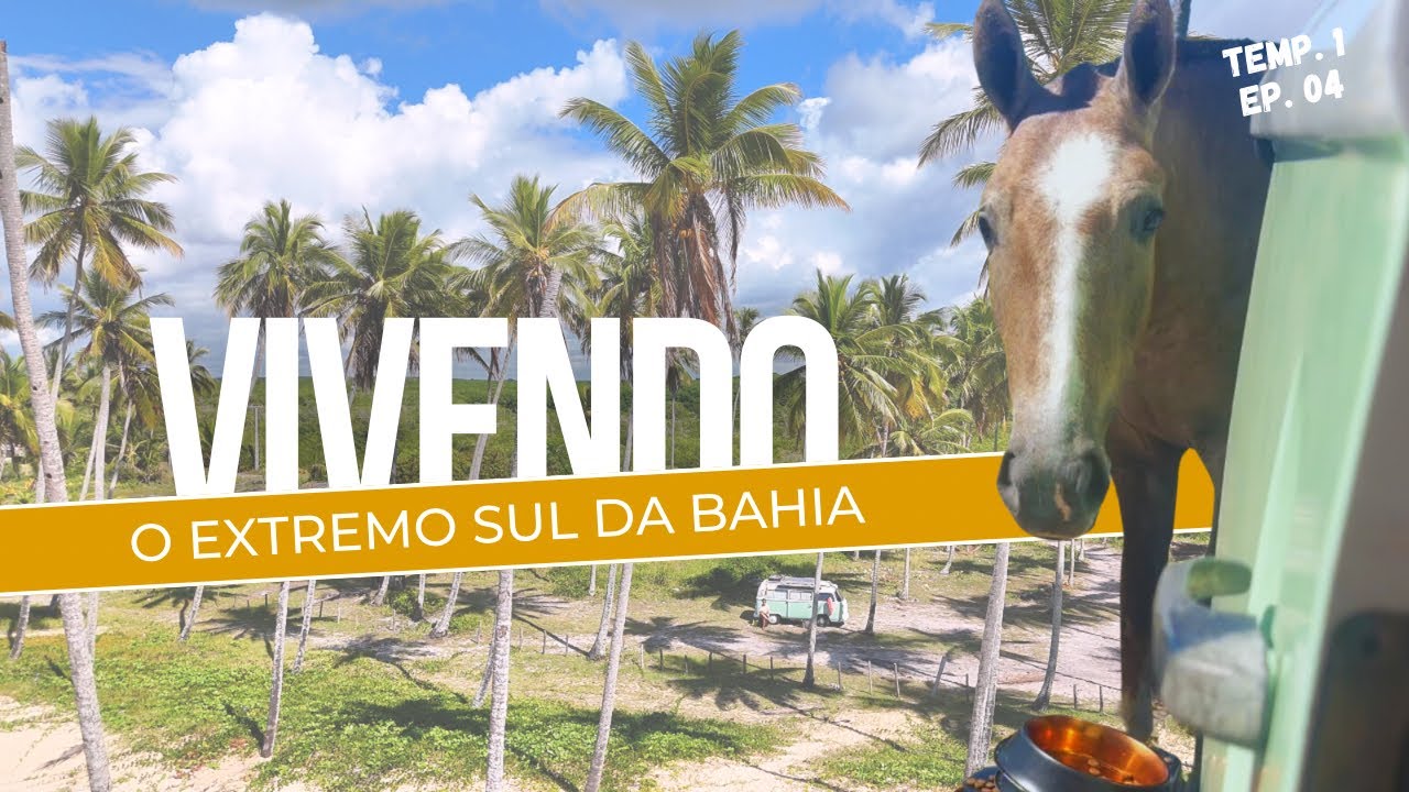 As surpresas da Bahia morando numa Kombi Motorhome | T01 - EP 4