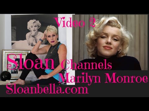Sloan Channels Marilyn Monroe thru Joe DiMaggio Video 2