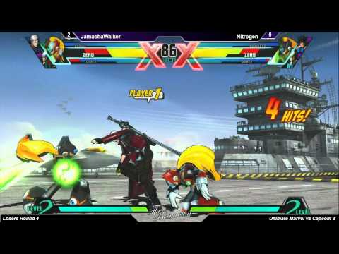 The Beatdown 16 UMvC3 - L4 - JamashaWalker VS Nitrogen