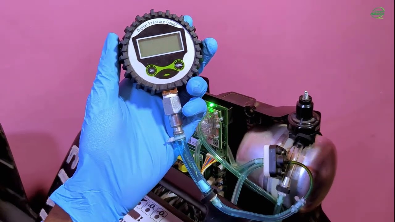 Oxygen Concentrator Accumulator Tank Pressure Testing