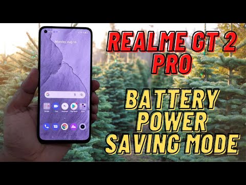 Realme Gt 2 Pro : Battery Power saving mode