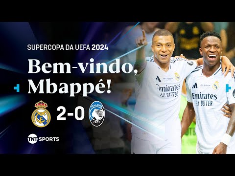 Gols e lances de Real Madrid x Atalanta