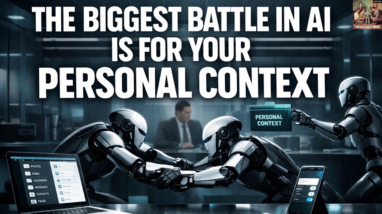 The Biggest Battle in AI is for Your Personal Context
