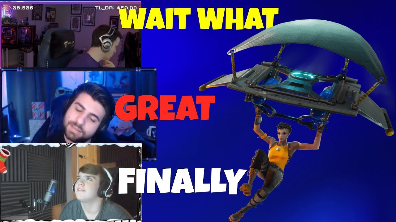 Streamers React to GLIDER REDEPLOY  IS COMING BACK (ITEMIZED REDEPLOY)