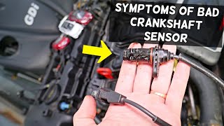 SYMPTOMS OF BAD CRANKSHAFT POSITION SENSOR HYUNDAI KIA GDI 1.6 2.0 2.4 2.5