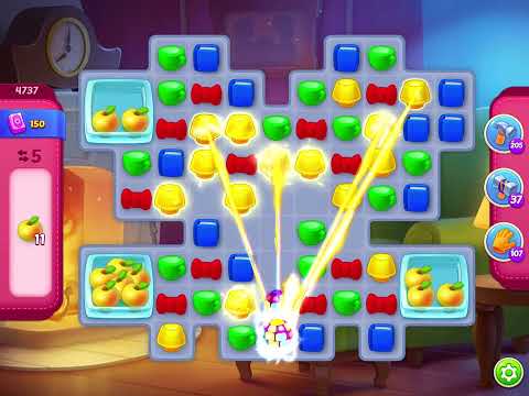 Homescapes Level 4737 With No Boosters - Super Hard Level