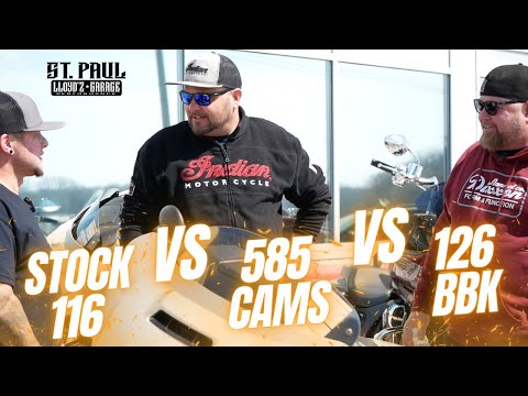 Two Harley Riders & Challenger owner compare Thunderstroke upgrades!
