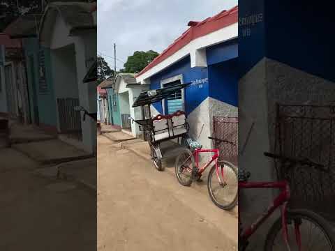 Barrio de Cuba Barbacena en Remedios provincia de Villa Clara.