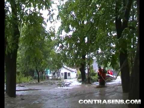 Inundatii in judetul Bacau
