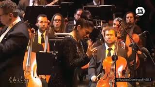 Mon Laferte - Tormento (junto a Orquesta Filarmónica de Bogotá) @ Plácido Domingo en Chile