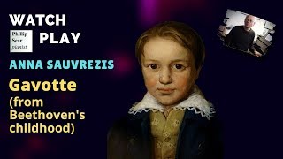 Alice Sauvrezis: Gavotte tirée d'une scène de l'enfance de Beethoven