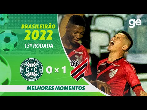 Gols e lances de Coritiba x Athletico Paranaense