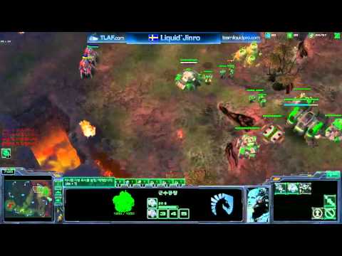 LiquidJinro [FPVOD] vs oGsHero(LiquidHero) [TvP Dual Site 1v1] Game 12 - 1 / 2