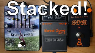 Video thumbnail for Small Chainsaw Rig with Boss MT-2 and EQ-Pedal. (Stacked) by Dome