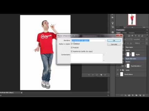 246 Composiciones de capas (layer comps) en Photoshop