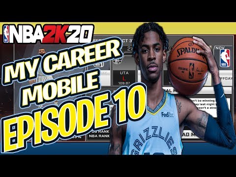 NBA 2K20 NBA 2K20 Mobile My Career Ep 10 CAREER HIGH 37 PTS VS The Grizzlies |