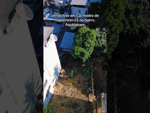 Vendo lote em Cachoeiro de Itapemirim ES no bairro Aquidabam #lote #investimentos #imóveis #casa