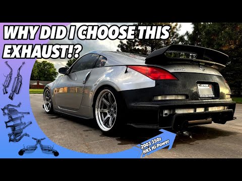 HKS Hi-Power 350z Exhaust Review + Sounds