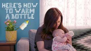 How to warm up a baby bottle
