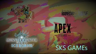 APEX MHW R6SいろいろPCゲーム（参加型）
