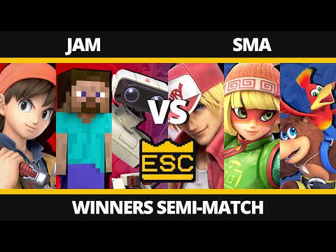ESC 03 Winners Semi-Final - Jam (Random) Vs. Sma (Random) - SSBU Tournament