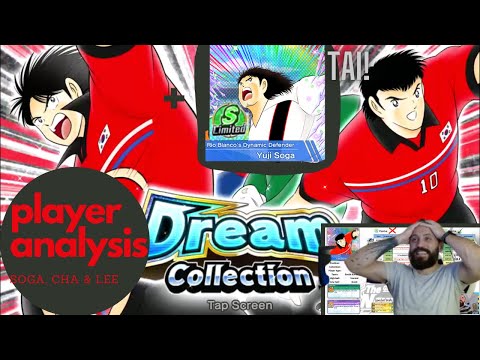 Yuji Soga, Cha Incheon & Lee Yong-un Analysis - Captain Tsubasa : Dream Team