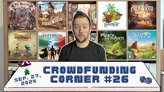 Crowdfunding Corner #26 // Rayman, Emberleaf, Puerto Rico and more! (September 27, 2024)