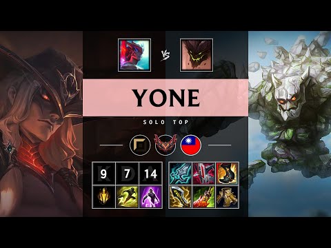 Yone Top vs Malphite - TW Grandmaster Patch 25.16