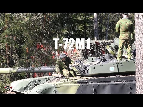 T-72 Combat Show Preparations - Kevätsawutus 2017 - Parola Armour Museum [4K UHD]