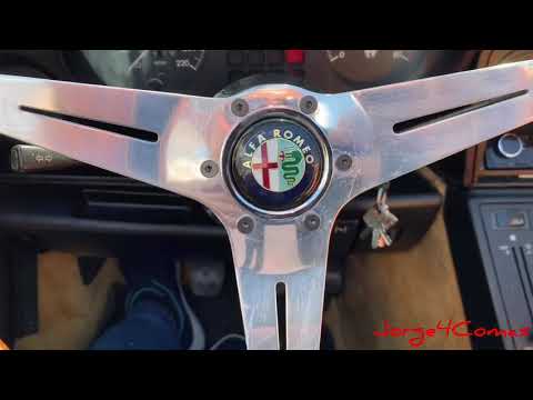 Alfa Romeo Spider Giulia 1986 pintura Tequila Sunshine USA