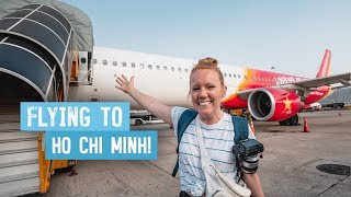 Our First Time to SAIGON, VIETNAM! - Hoi An to Ho Chi Minh City via VietJet Air!