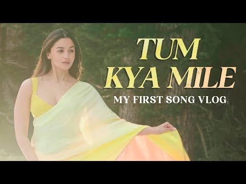 My first song vlog… all about #TumKyaMile 💛💙💜🧡 | Alia Bhatt
