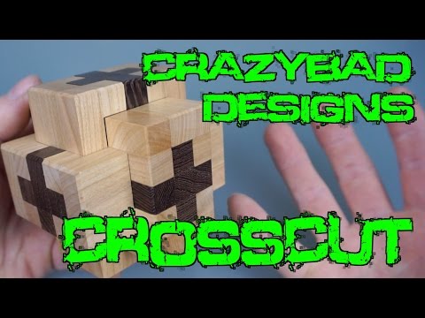 CrazyBad Designs "CrossCut" | Pelikan Puzzles