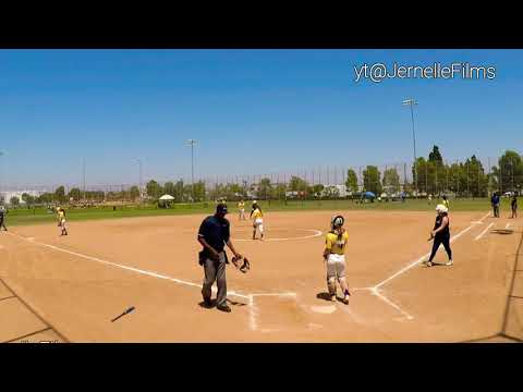 14U Softball, CA Grapettes VS Thunderbolts Part5