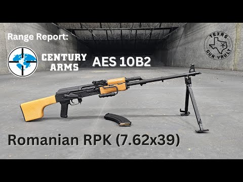 Range Report: Century Arms AES-10B2 - Semi-auto Romanian RPK in 7.62x39