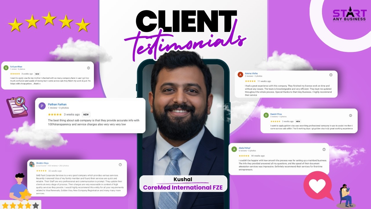 Indian Entrepreneur Kushal Sets Up CoreMed International FZE in Ajman UAE